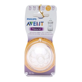 NÚM TI PHILIPS AVENT VỈ ĐÔI số 0,1,2,3,4,5 NATURAL (IB SHOP)