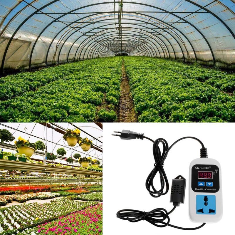 ✿ Ổ Cắm Điện Điều Khiển Độ Ẩm 110V 220V 10A 0~99%RH | BigBuy360 - bigbuy360.vn