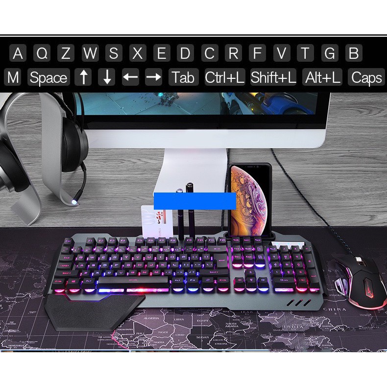 [COMBO GAMING] Bộ Bàn Phím K618 Chuột V5 Và Tai Nghe Gaming G10 Cực Đẹp & Chất Lượng | BigBuy360 - bigbuy360.vn