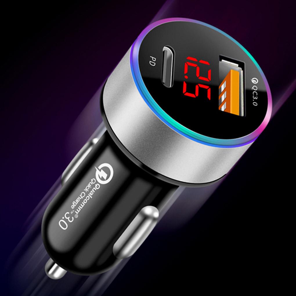 Tẩu Sạc Điện Thoại / Máy Tính Bảng 36W USB Type-c Cho Xe Hơi
