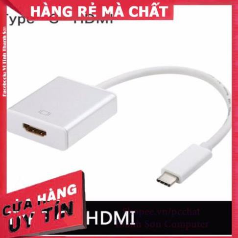 CÁP CHUYỂN USB TYPE-C (THUNDERBOLT 3) RA HDMI (ĐẦU CÁI) - Linh Kiện Phụ Kiện PC Laptop Thanh Sơn