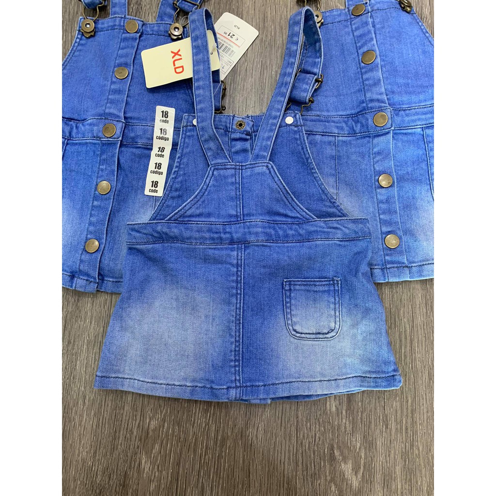 Váy yếm jean XLD (sale k đổi trả)
