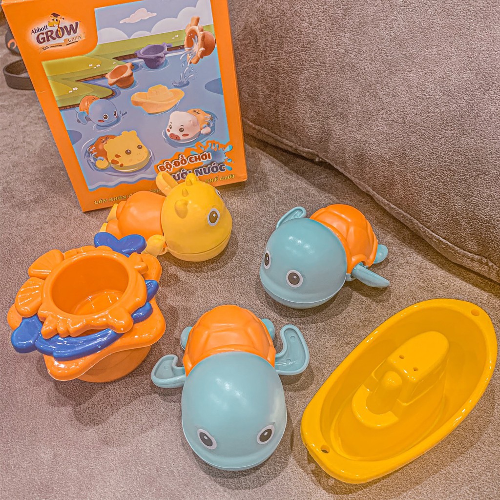Bộ đồ chơi dưới nước và bộ câu cá Grow cho bé
