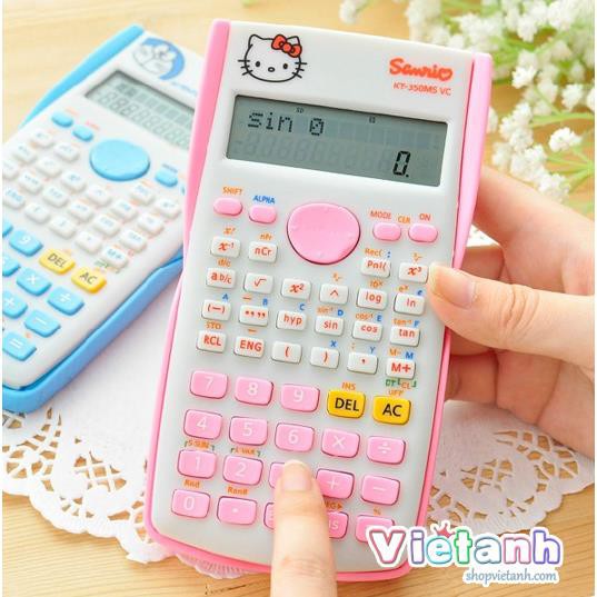 MÁY TÍNH HỌC SINH BỎ TÚI DOREMON MÈO KITTY GIẢI ĐƯỢC HỆ PHƯƠNG TRÌNH