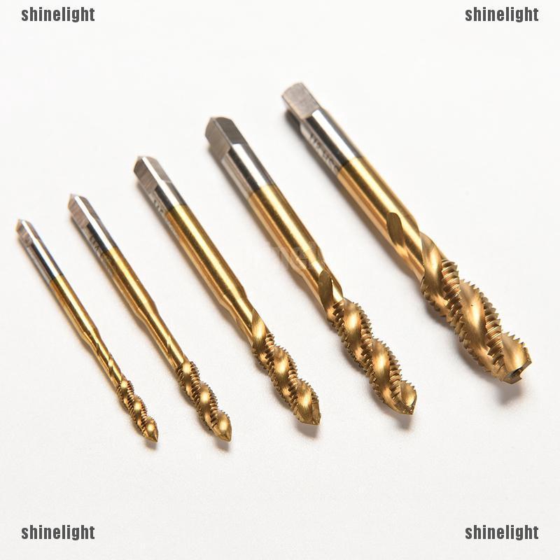 Bộ Mũi Khoan Xoắn Tốc Độ Cao M3 M4 M5 M6 M8 Bằng Thép HSS