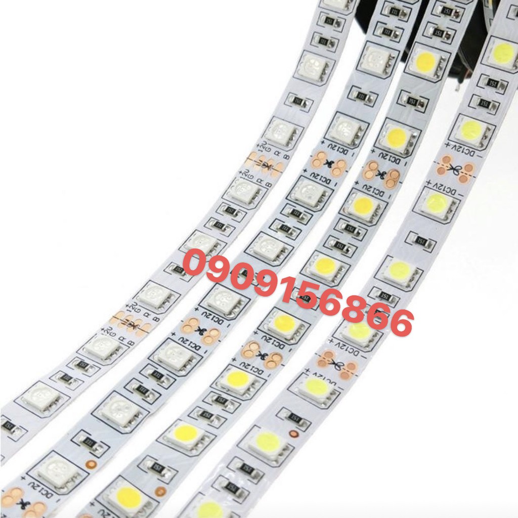 Led dán 12V 5050 các màu (không keo)