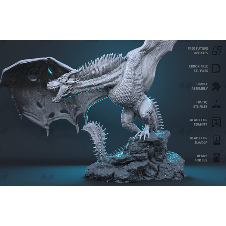 File in 3D Game of Thrones - Dragon
