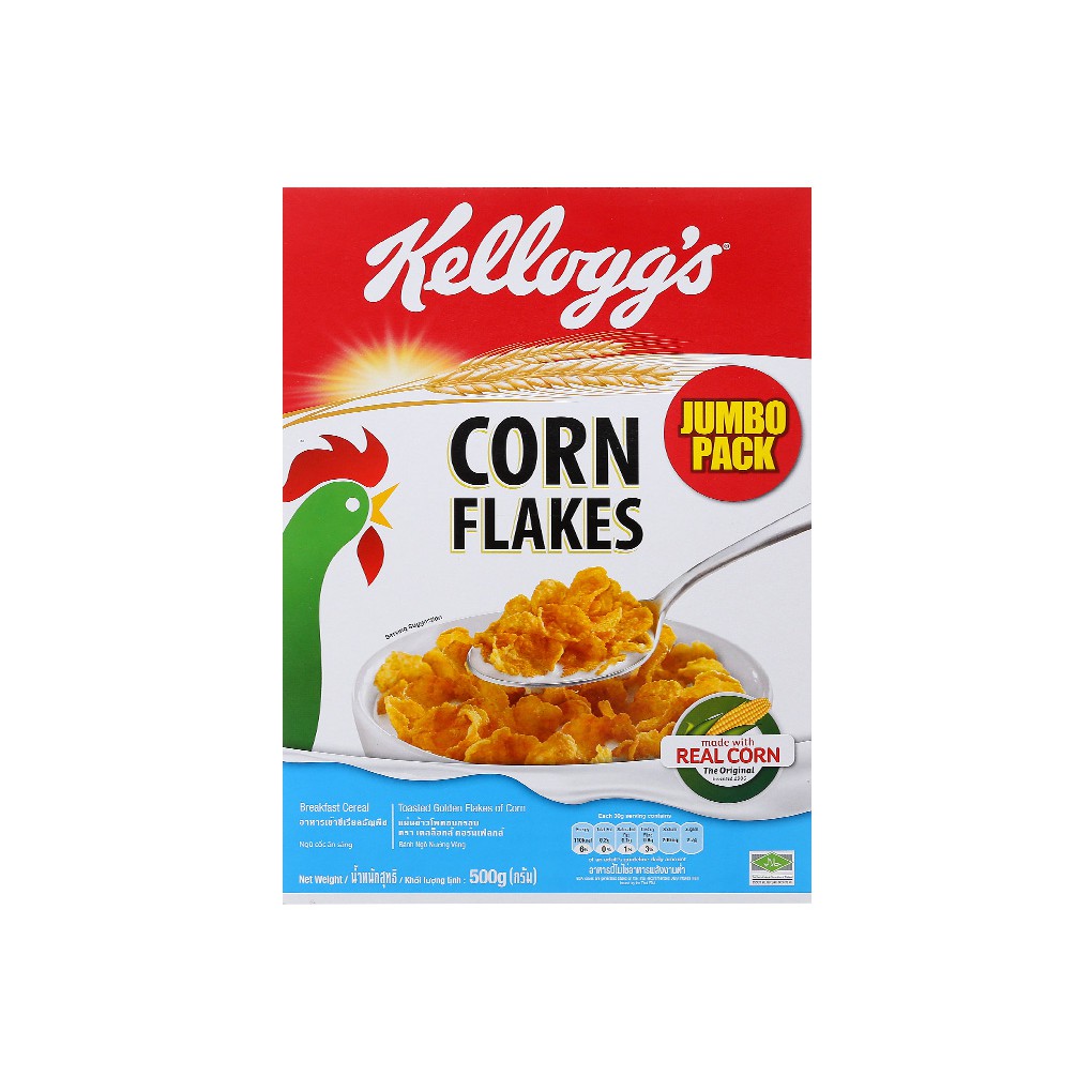 Ngũ cốc ăn sáng Kellogg's Corn Flakes 500g