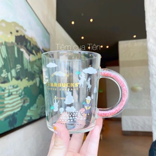 Ly thuỷ tinh Starbucks 400ml