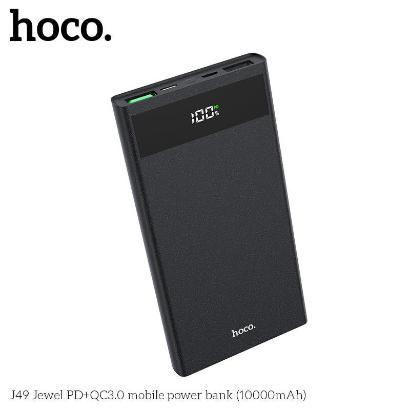 [ Giá siêu rẻ,chính hãng ] PIN Sạc Dự Phòng Hoco J49 Hỗ trợ sạc nhanh QC3.0 - 10.000 mAh - 11 PRO MAX