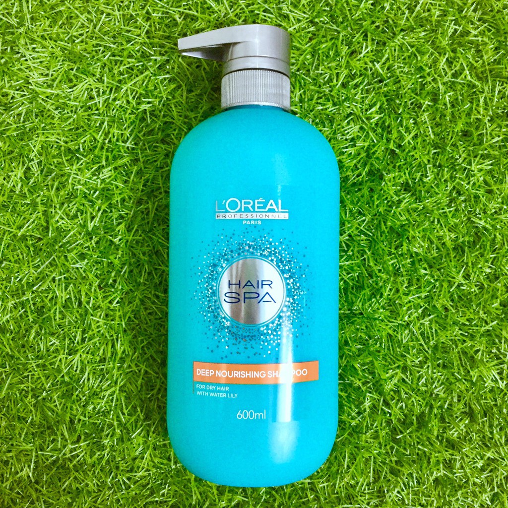 Cặp gội hấp suôn mượt L’Oréal Hair spa Deep Nourishing Shampoo 600ml/500ml