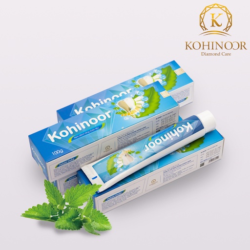 Kem đánh răng dược liệu KOHINOOR trắng răng 100g