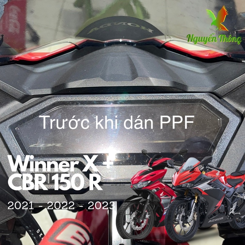 PPF Miếng Dán Bảo Vệ Mặt Hồ Cho Xe Winner X V3  và CBR 150 R 2022