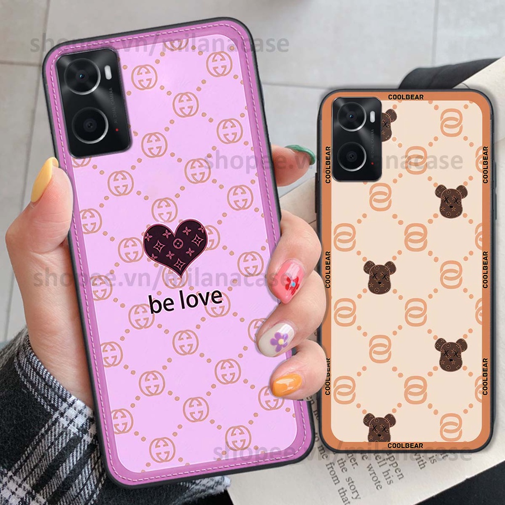 Ốp Oppo A76 hình trái tim be love tình yêu siêu đẹp, cá tính, thời trang