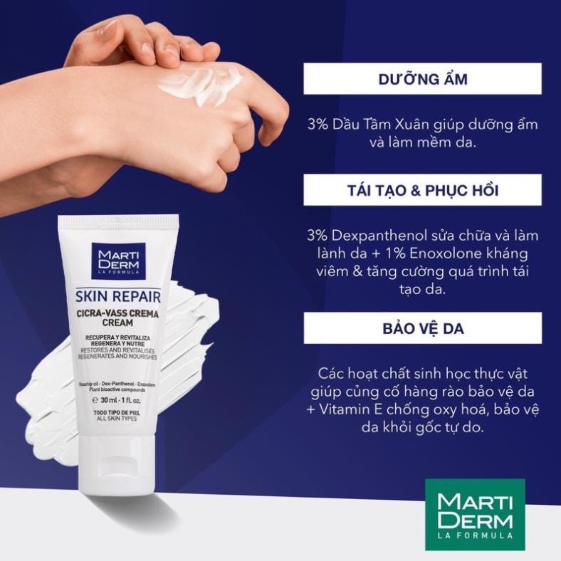 Kem Dưỡng B5 Giúp Tái Tạo &amp; Phục Hồi Làn Da Tổn Thương MacTiDom Cicra Vass Cream