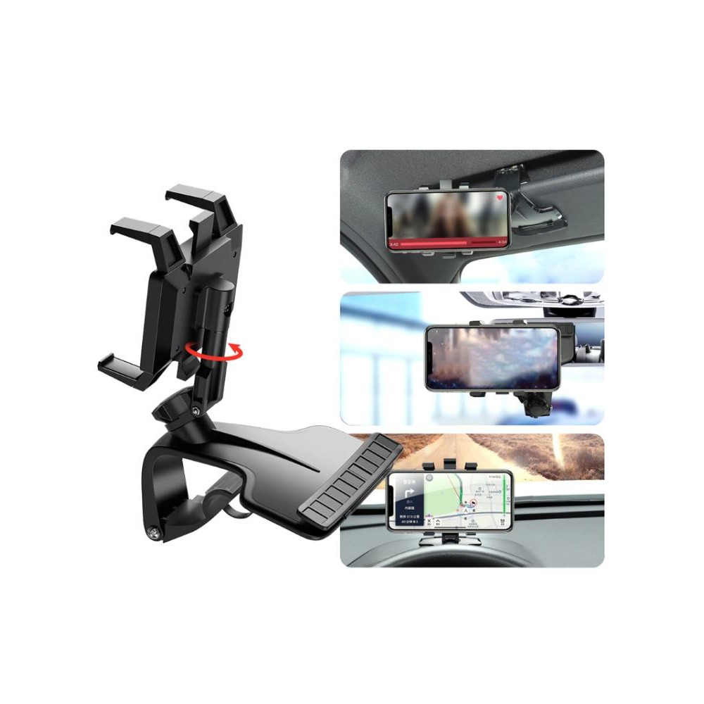 Giá Đỡ Điện Thoại Gắn Kính Chiếu Hậu Xe Hơi Tiện Dụng
