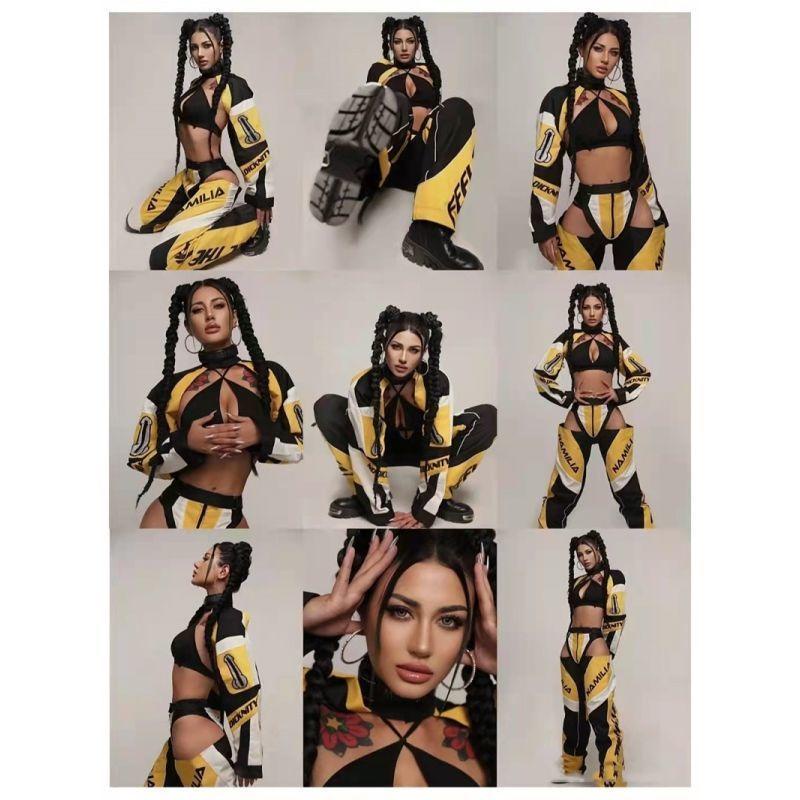 Dây Bện Tóc Đuôi Ngựa Bằng Sợi Tổng Hợp 70CM Màu Đen Phong Cách Hip Hop Dễ Thương Dành Cho Bạn Nữ