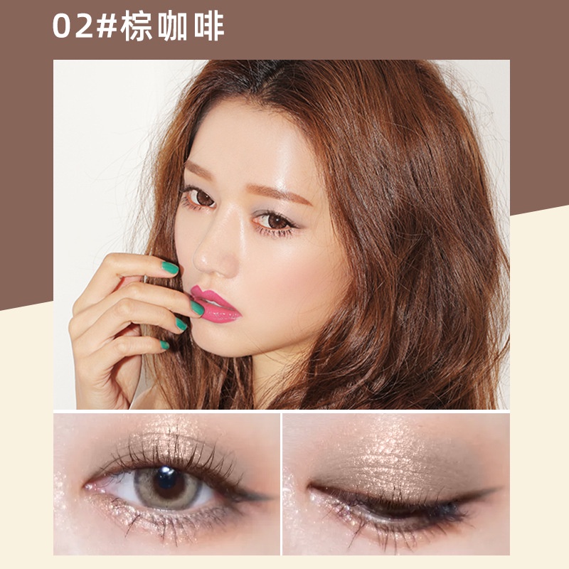 Thỏi phấn mắt hai màu chống thấm nước và mồ hôi không lem hiệu DAIGANGYAN