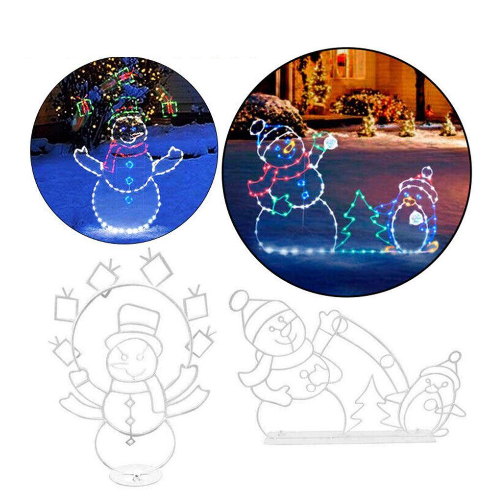 ESPO Đèn Hình Người Tuyết / Chim Cánh Cụt Trang Trí Năm Mới / Giáng Sinh