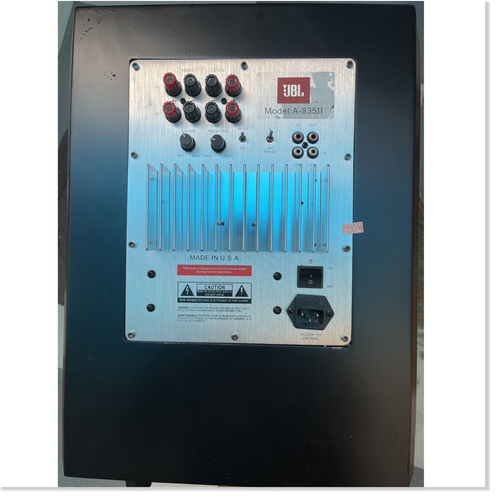 Loa sub điện JBL 835II bass 3 tấc hàng nhập khẩu công suất 300w bass chắc khỏe trầm ấm bảo hành 12 tháng