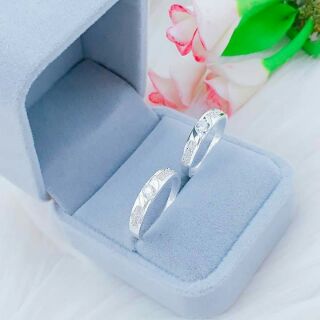 Nhẫn đôi bạc ý