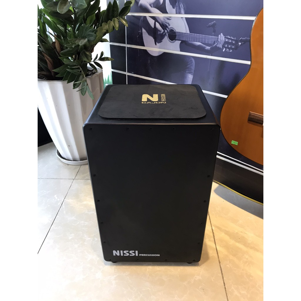 Trống Cajon Nissi màu Đen Cao Cấp TA5