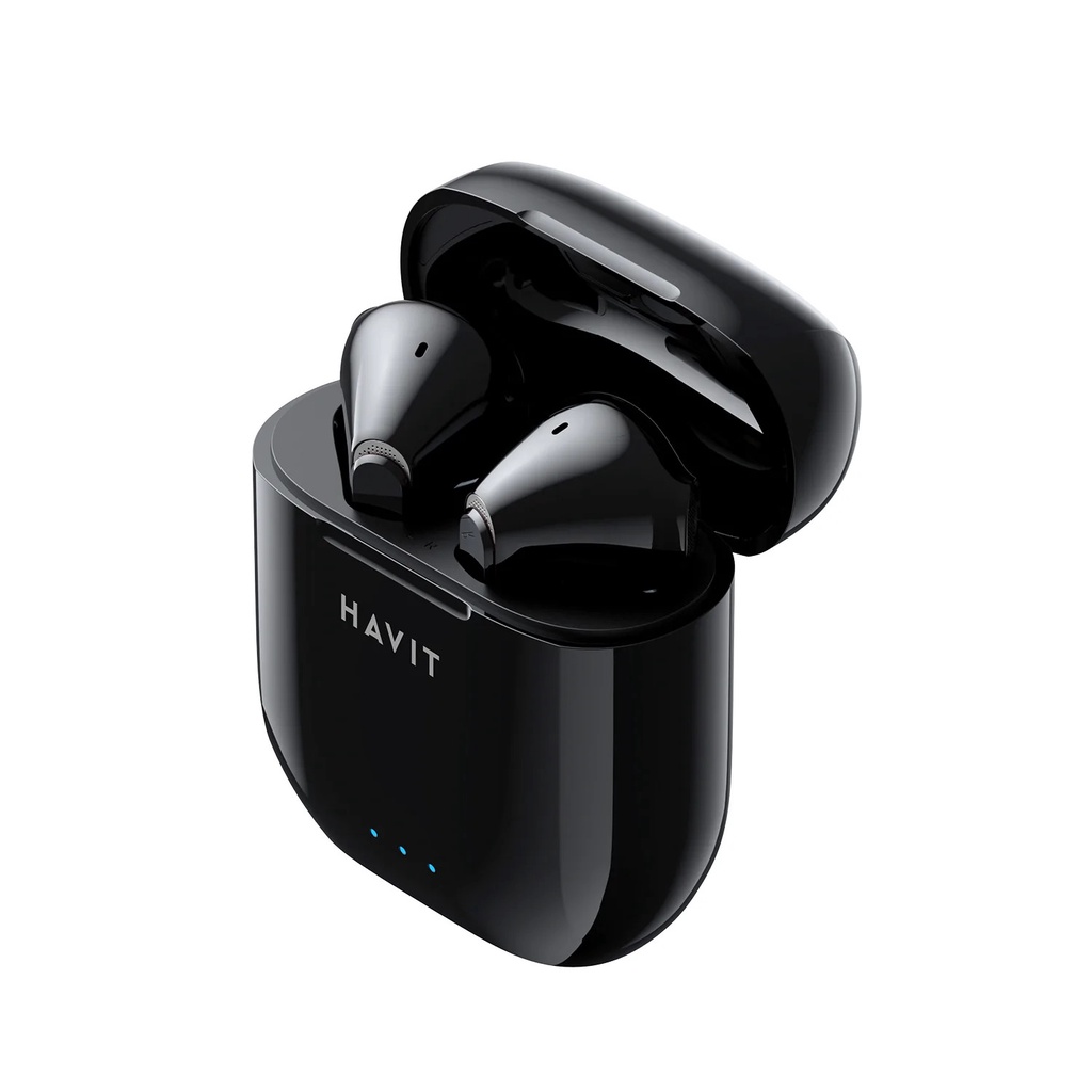 Tai Nghe Bluetooth Không Dây TWS HAVIT TW948, Thiết kế Mini-Buds, Cảm ứng Thông Minh, Driver 12mm - Hàng Chính Hãng