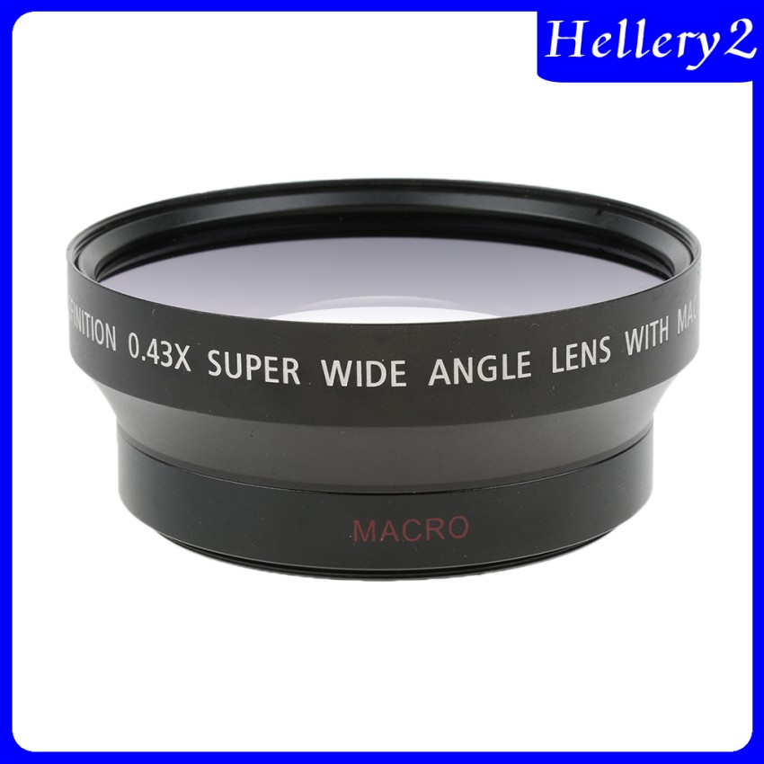 Ống Kính Góc Rộng 67mm 0.45x Cho Máy Ảnh Kĩ Thuật Số Canon Nikon Sony