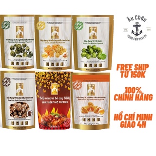 Bắp rang bơ Uncle Jax American Popcorn đủ loại caramel