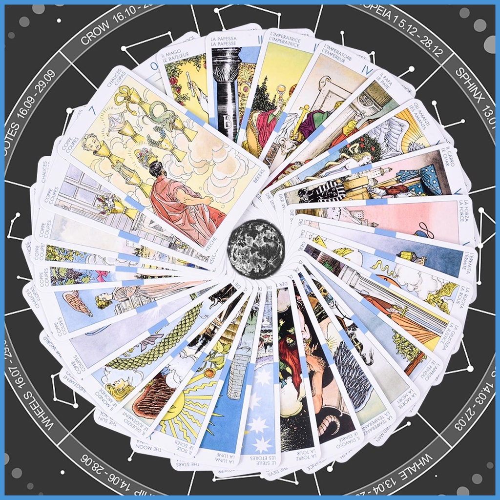Bộ Bài Tarot Cổ Điển Độc Đáo