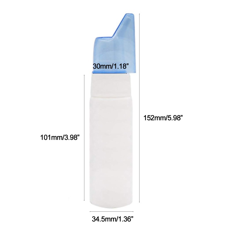 Bình Xịt Mũi Rỗng 60ML Bằng Nhựa Tiện Dụng