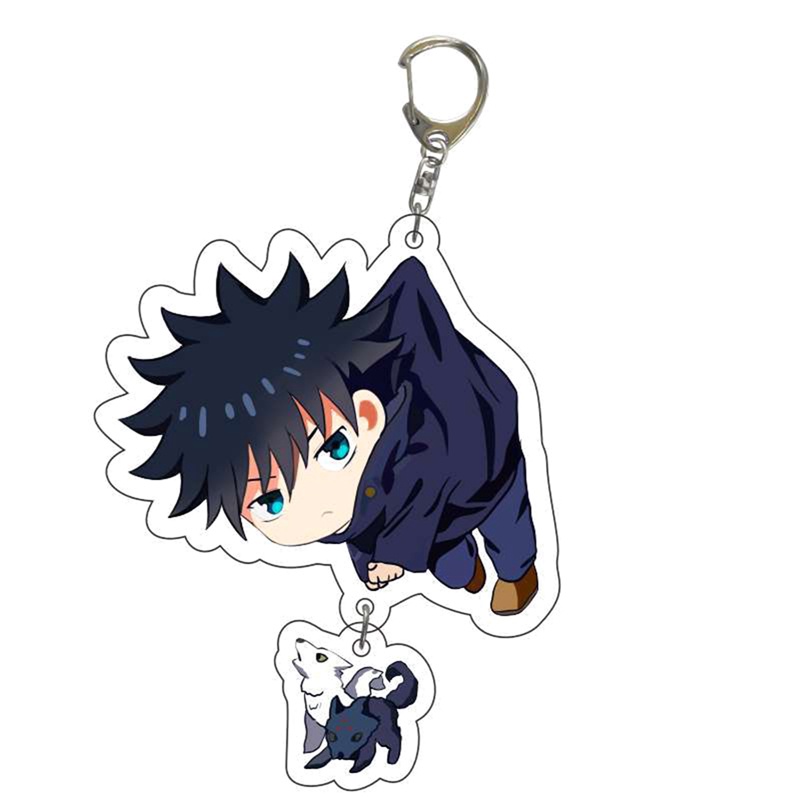 Ygt Móc Khóa Hai Mặt Bằng Acrylic Trong Suốt Họa Tiết Hoạt Hình Jujutsu Kaisen Itadori Yuji Fushiguro Megumi Gojo Satoru