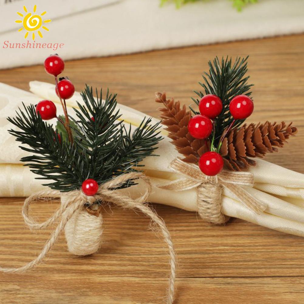 Pine Cones Napkin Holder Christmas Napkin Rings Handicraft Napkin Ring GoOFPur bYZvOafA TOMNeOI MHItyAfU