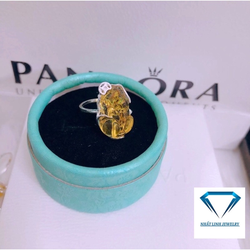 Nhẫn nữ bạc thật, nhẫn tỳ hưu tài lộc, may mắn - Kho sỉ bạc Nhất Linh