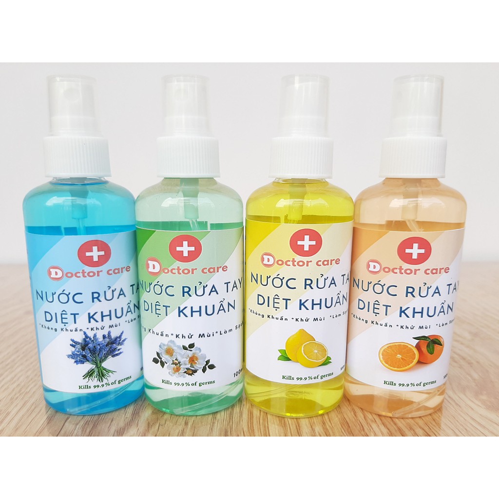 Nước rửa tay khô Diệt Khuẩn Doctor Care- Hương Cam chai 250ml | BigBuy360 - bigbuy360.vn