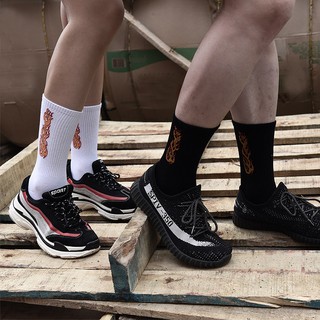 Vớ cổ cao UNISEX NGỌN LỬA - V87