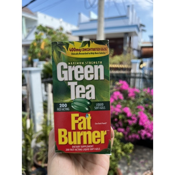 trà xanh Green Tea Fat Burner 200 viên [CHINH_HIEU]