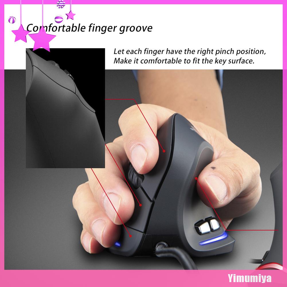 Chuột gaming Zelotes T20 quang học có dây 3200 Dpi 6 nút USB có thể sạc lại