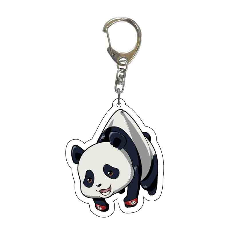 Móc gắn chìa khóa nhựa acrylic hai mặt họa tiết anime Yuji Itadori Gojo Satoru xinh xắn