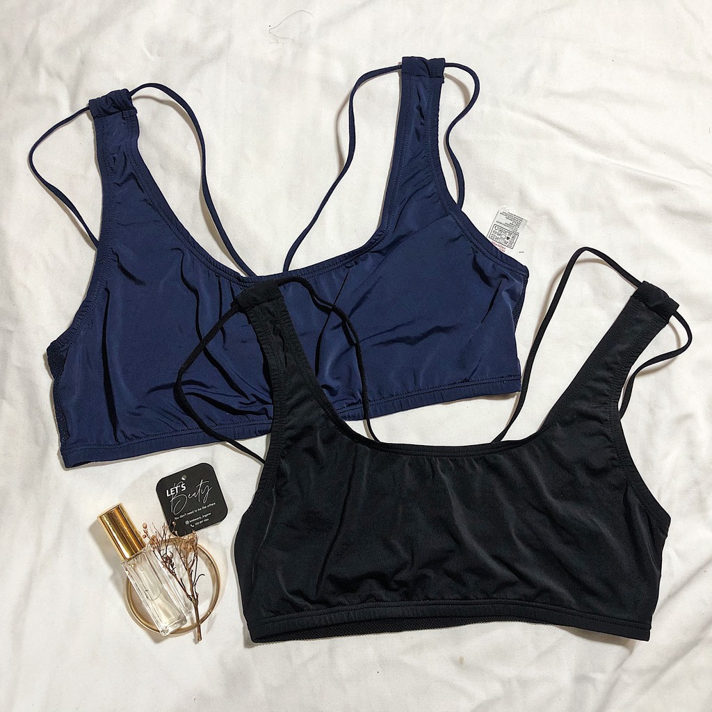 BRA THỂ THAO XUẤT KHẨU THUN LẠNH PHỐI LƯỚI [LETSBEAUTY]