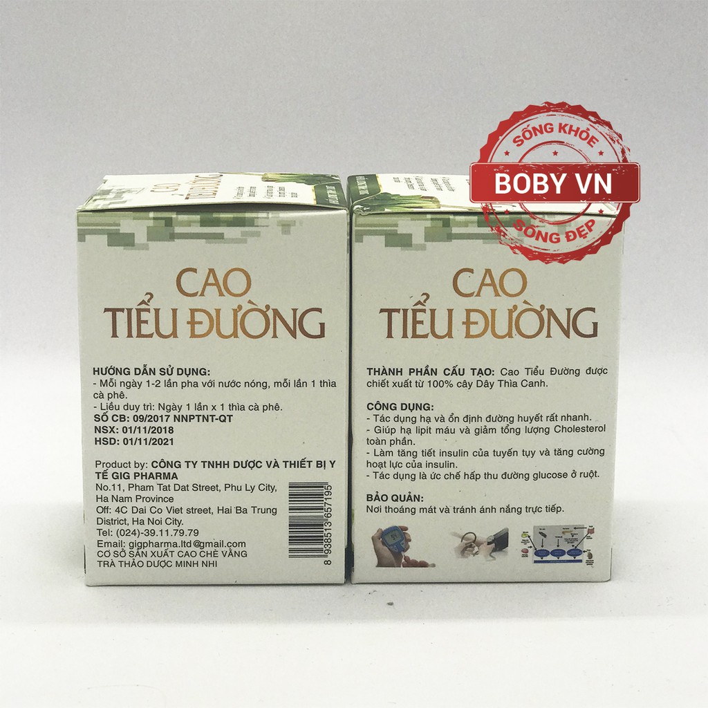 Cao tiểu đường - Dây thìa canh - Hỗ trợ người bị bệnh tiểu đường