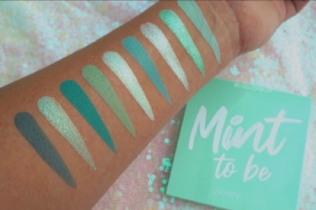 Có sẵn có bill - Bảng phấn mắt Colourpop Mint to be