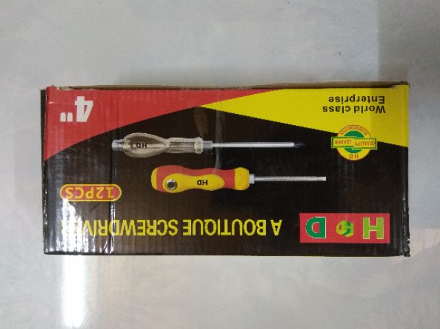 12 tô vít 2 đầu HD đủ các số