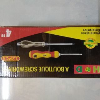 12 tô vít 2 đầu HD đủ các số