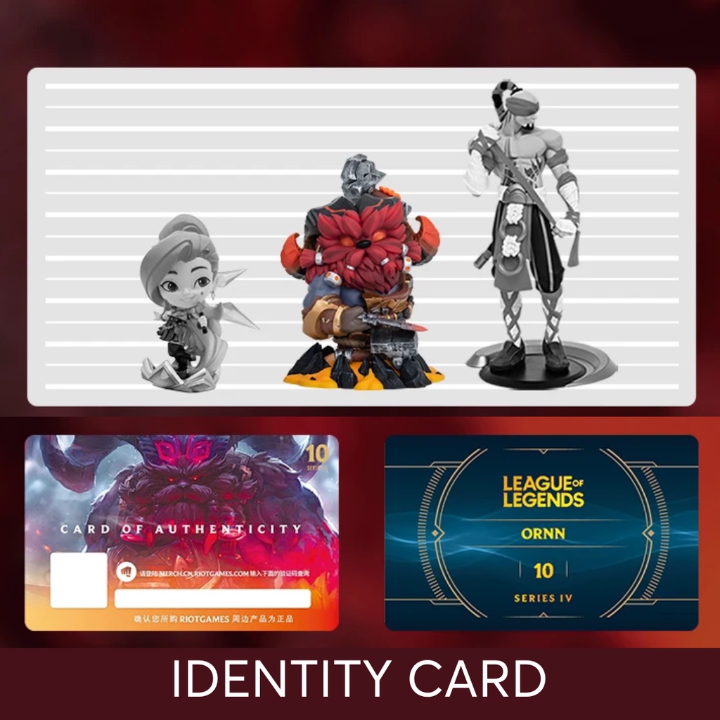 Mô hình LoL Ornn 14cm - Mô hình Liên Minh Huyền Thoại chính hãng Riot Games - Ornn Figure Chibi