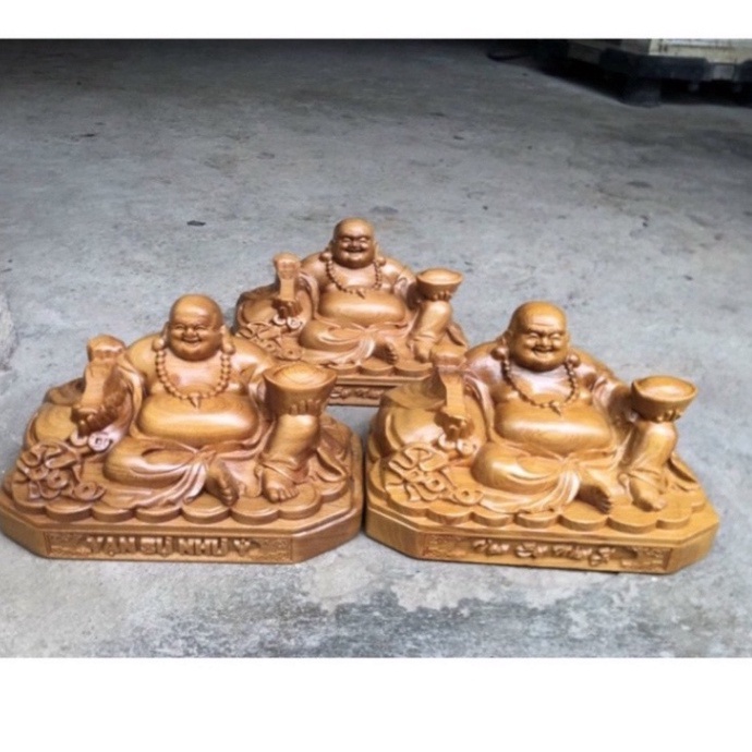 Tượng Phật Di Lặc gỗ bách xanh, mang nhiều may mắn và tài lộc - BẢO HÀNH VÀ ĐỔI TRẢ