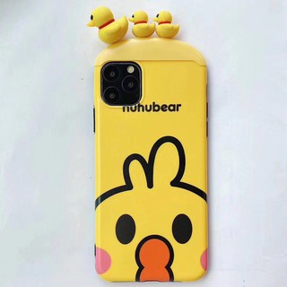 Ốp lưng iphone 11 pro max Cute Duck Soft TPU