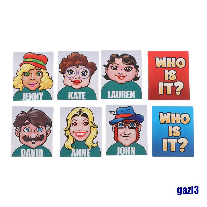 Bộ Trò Chơi Board Game Who Is It 3 Thú Vị Cho Bé