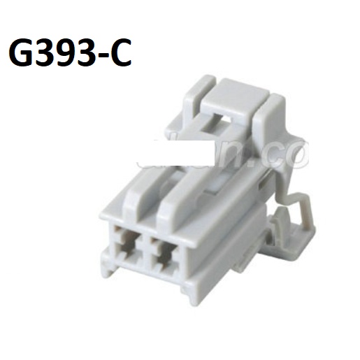 G393-Giắc cắm 2 dây phù hợp cho đui đèn Honda W21 / 5W T20