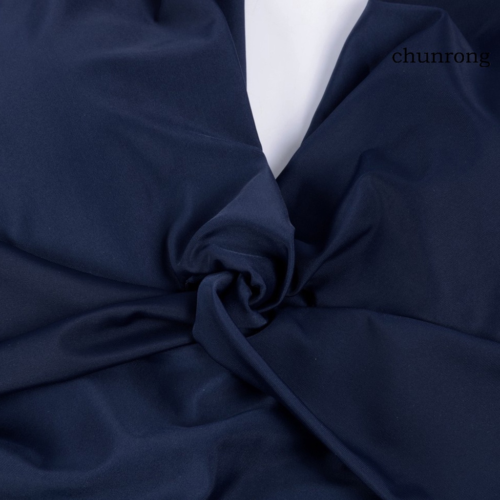 Bộ Đồ Bơi Cổ Chữ V Có Đệm Mút Thoáng Khí Dành Cho Mẹ Bầu